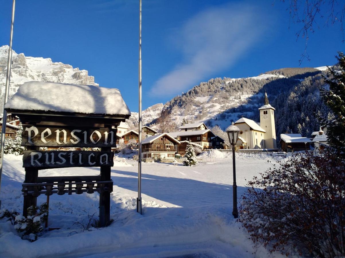 B&B Chalet Rustica Inden, Leukerbad Экстерьер фото