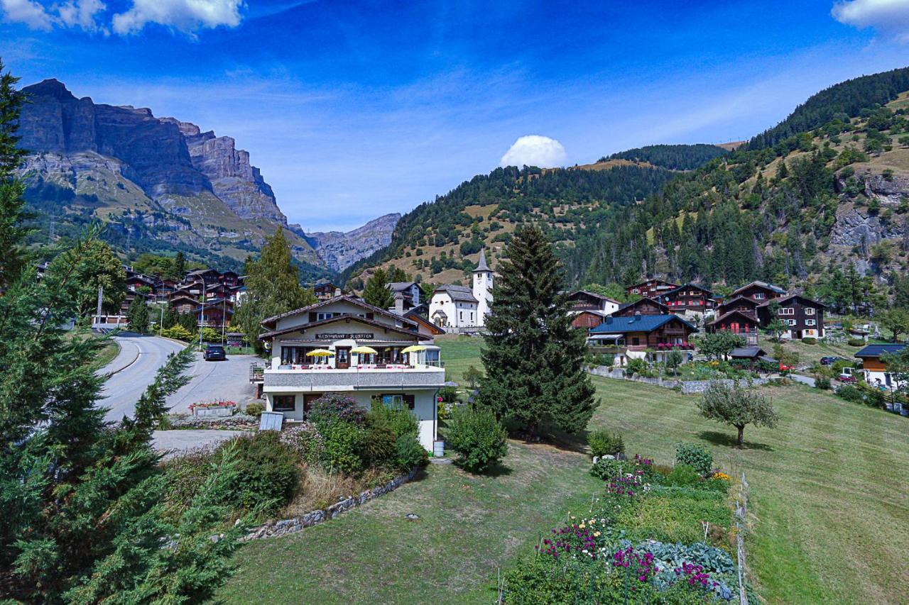 B&B Chalet Rustica Inden, Leukerbad Экстерьер фото