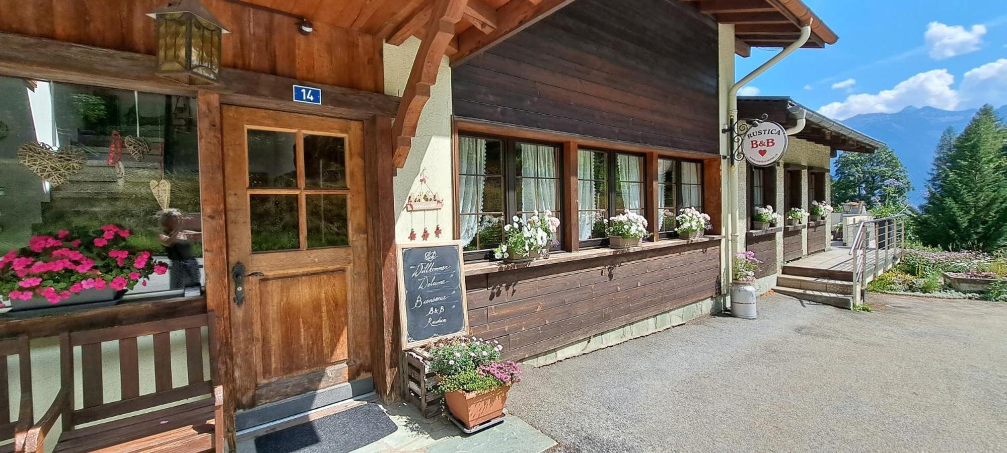 B&B Chalet Rustica Inden, Leukerbad Экстерьер фото