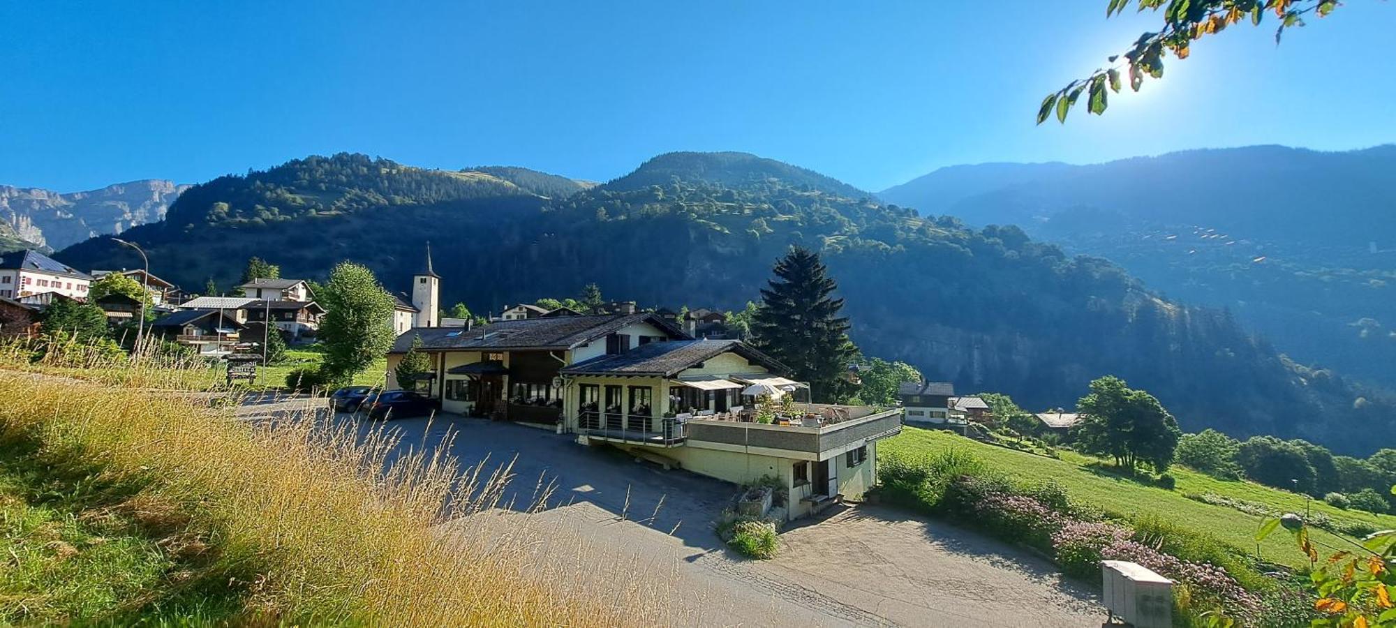 B&B Chalet Rustica Inden, Leukerbad Экстерьер фото