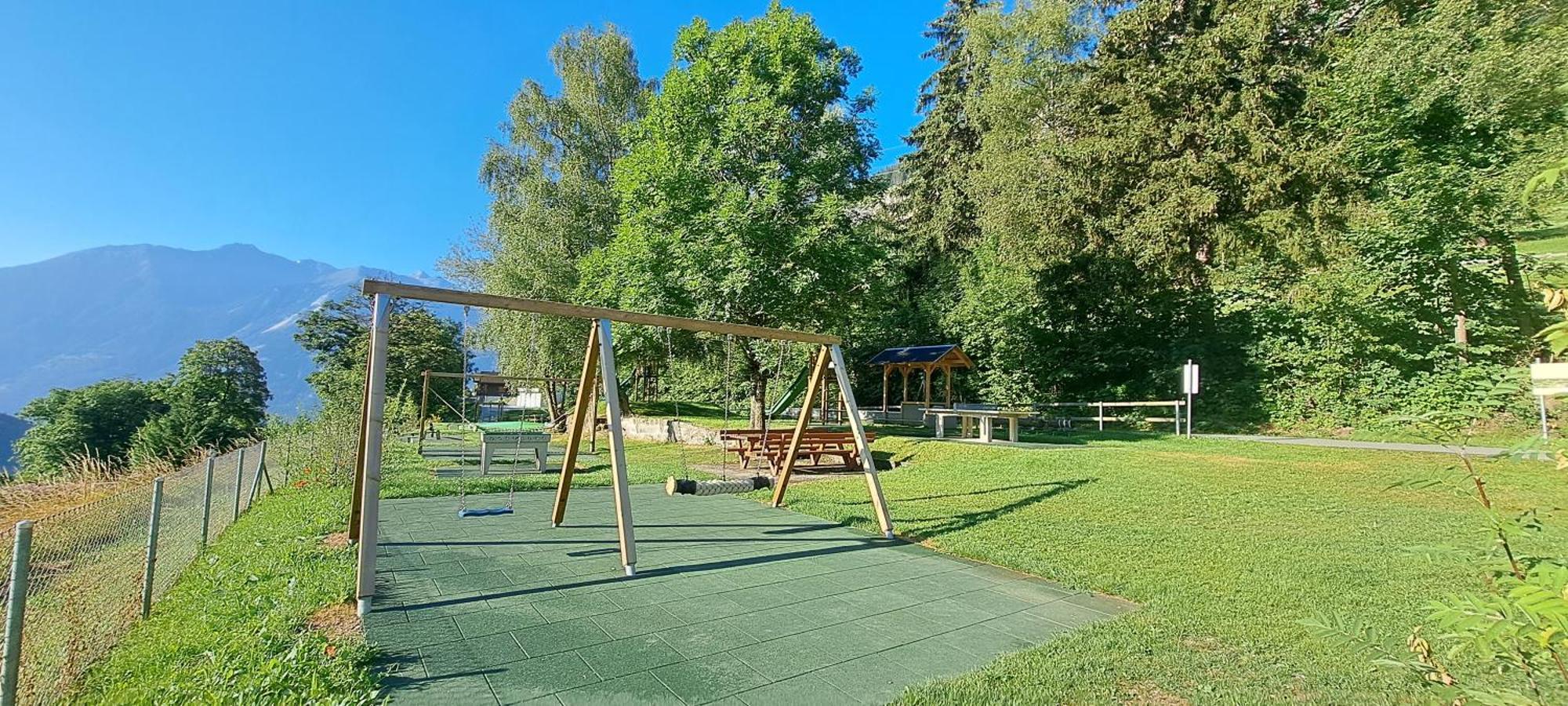 B&B Chalet Rustica Inden, Leukerbad Экстерьер фото