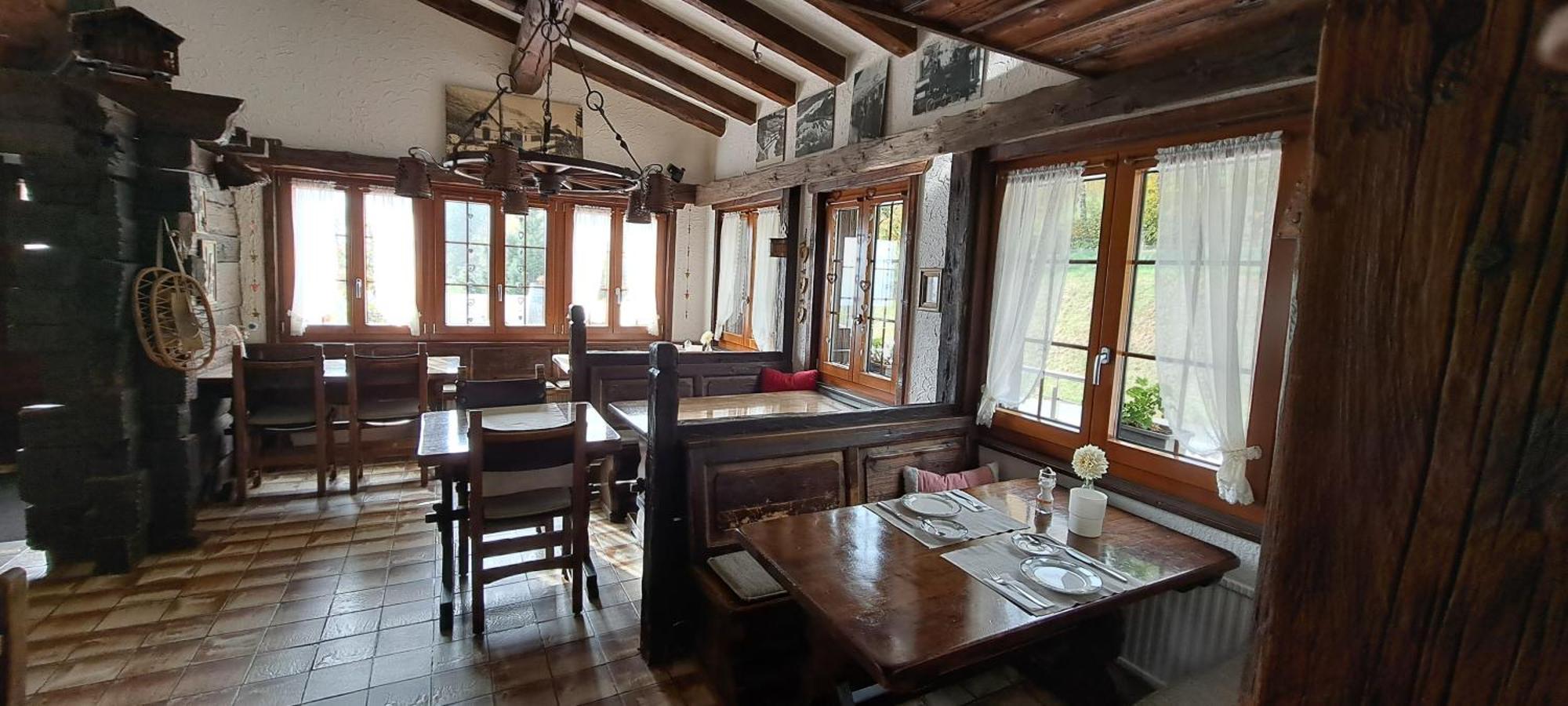 B&B Chalet Rustica Inden, Leukerbad Экстерьер фото